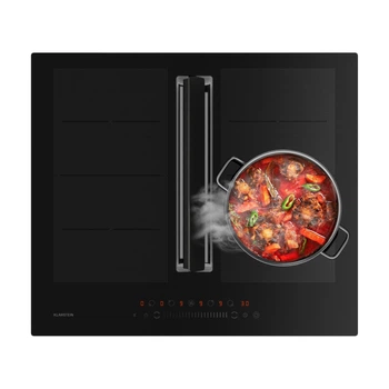 Вытяжка и индукционная варильная поверхность Klarstein Chef-Fusion DownAir System (10045303)
