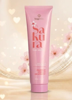 Маска для волос с экстрактом сакуры Sakura Hair Mask BG434 №003 (2039-01) 300 мл Bogenia