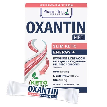 Диетическая добавка Oxantin Slim Keto Энергия, 15 стиков по 4,5 г