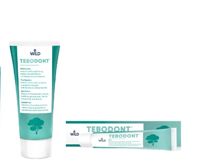 Набір засобів по догляду за ротовою порожниною Dr.Wild Tebodont зубна паста і гель з маслом чайного дерева