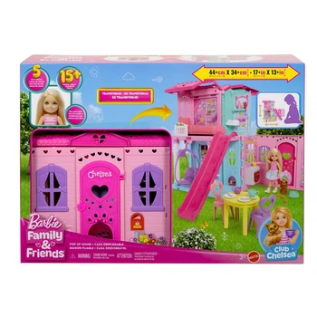 Портативний будиночок з лялькою Barbie Челсі (JFW49)
