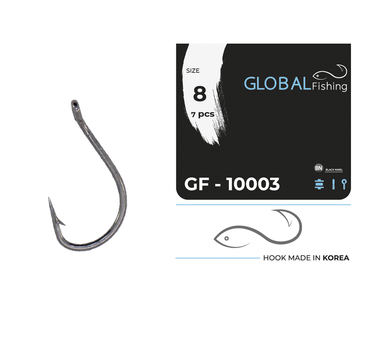 Крючок Global Fishing GF-10003 №8 7шт