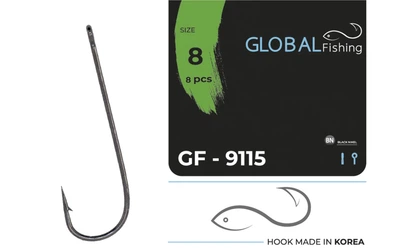 Крючок Global Fishing GF-9115 №8 8шт