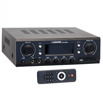 Стереоусилитель I-Sound IS-SA70BU 2*70 Вт Bluetooth USB TF Card FM