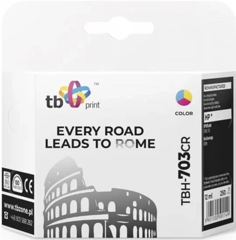 Картридж TB Print TBH-703CR do HP 703 XL Cyan/Magenta/Black (CD888AE)