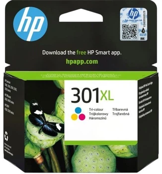 Tusz HP 301 XL Tri-color Cyan/Magenta/Yellow (CH564EE)