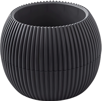 Горшок для цветов Karasu Coral KRS-363 0.7 л Серый (100577ZPL)