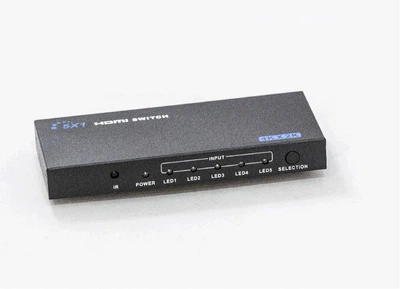 HDMI-коммутатор LKV501E 5-портовый с пульт ДУ