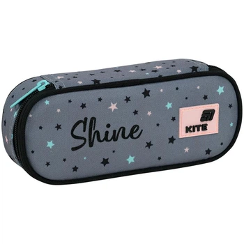 Пенал 1відділення,клапан з кишенею на блискавці Shine К26-599-11