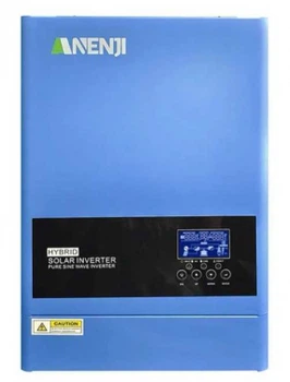 Гибридный инвертор Anenji ANJ-6200-48V-WIFI мощность 6200 Вт встроенный Wi-Fi