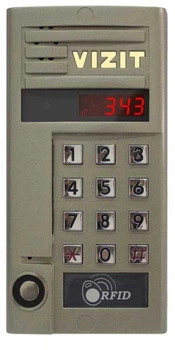 Блок виклику домофона Vizit БВД-343RTCPL