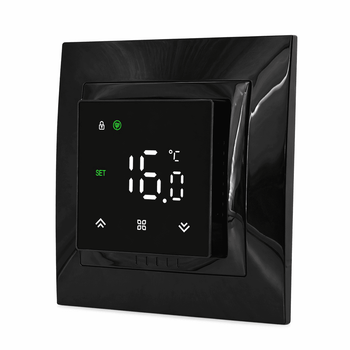 Wi-Fi терморегулятор SMART ET-450 (MK08-GB) Black, сенсорный, 16А