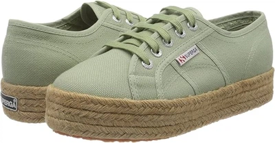 Кеди жіночі Superga 2730 Cotropew Green Sage. Розмір 35.5 (22.5см)