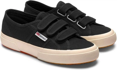 Кеди Superga Unisex 2750 COT3STRAPU BLACK. Розмір 35 (22.5 см)