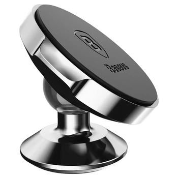 Магнитный автомобильный держатель для телефона Baseus Small Ears Series Magnetic Suction Bracket. Black
