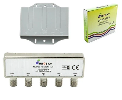 DiSEqC-переключатель EuroSky DSW-4130 (в кожухе)