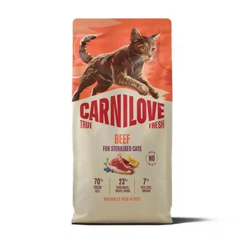 Сухой корм для взрослых стерилизованных котов Carnilove Cat True Fresh Sterilised с говядиной 6 кг (173753)