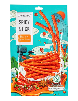 Снек Латяо Lakexixi Spicy Stick острые палочки 92г