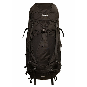Туристичний рюкзак Tramp Expedition 60 л для походів, трекінгу та гірського туризму (UTRP-056-black)