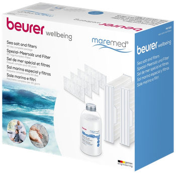 Комплект фільтр + сіль для Beurer maremed MK 500