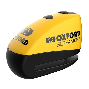 Мотозамок із сигналізацією Oxford Screamer 7 Yellow/Black