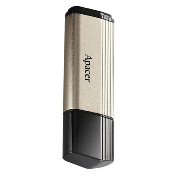 USB флеш накопитель Apacer 128GB AH353 Champagne Gold USB 3.2 (AP128GAH353C-1) (345389)