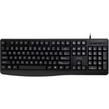 Клавиатура AOC KB120B USB UA Black (KB120B/97)