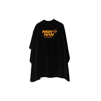 Накидка перукарська Nishman Barber Cape Life Is Dynamic