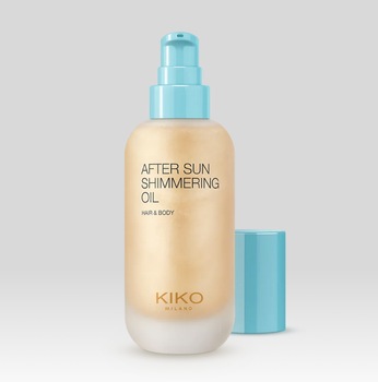 Сяюча олія для тіла та волосся KIKO Milano After Sun Shimmering Oil