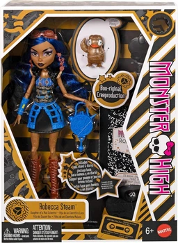 Лялька Монстер Хай Робекка Стім Репродукція Базова Перше покоління Monster High Robecca Steam Reproduction JHK59 Mattel
