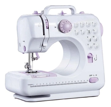 Многофункциональная швейная машинка портативная Household Sewing Machine FHSM-505 от батареек