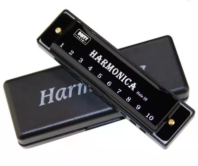 Гармошка губна Harmonica (діатонічна) С, чорна