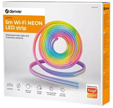 Listwa oswietleniowa Denver Wi-Fi  LCO-551 z Tuya 5 m (5706751064821)