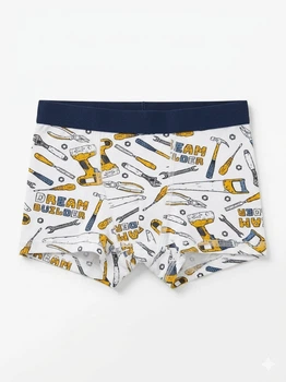 Трусики-боксеры для мальчика H&M 0785948-3 098-104 см (2-4 years) Белый