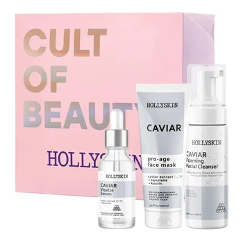 Набор Hollyskin Black Caviar Intensive Care (3ед.)