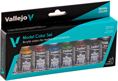 Zestaw farb akrylowych Vallejo Model Color Set 70.260 Wargames Basics 8 x 18 ml (8429551702607)