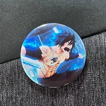 Значок аніме Хвіст Феї Fairy Tail, діаметр 58 мм, (ZNFAT 0006)