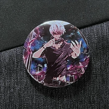 Значок аниме Токийский Гуль Tokyo Ghoul, диаметр 58 мм (ZNTG 0002)