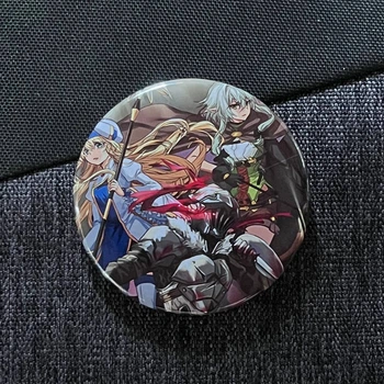 Значок аниме Убийца гоблинов - Goblin Slayer, диаметр 58 мм (ZVGS 0002)