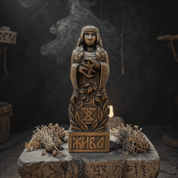 Дерев'яна фігура "Жива" 09426