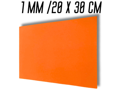Фоаміран FROM FACTORY FFM матовий 1мм/20х30см Помаранчевий