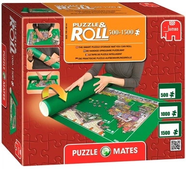 Mata do układania puzzli Jumbo Puzzle & Roll 500 - 1500 elementów 17690 (8710126176900)
