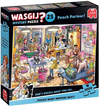 Puzzle Jumbo Wasgij? Mystery 23 Pooch Parlour! 1000 elementów 1110100589 (8721017604105)
