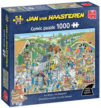 Puzzle Jumbo Jan van Haasteren The Winery 1000 elementów 1110100604 (8721017604259)