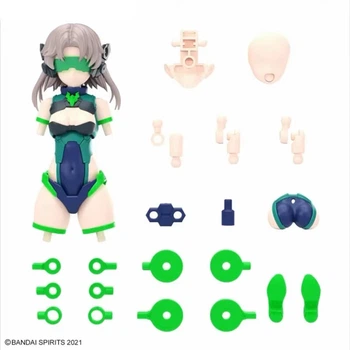 Набір аксесуарів BANDAI 30MS, 14 штук, комплект спостерігача, колір B, збірна модель