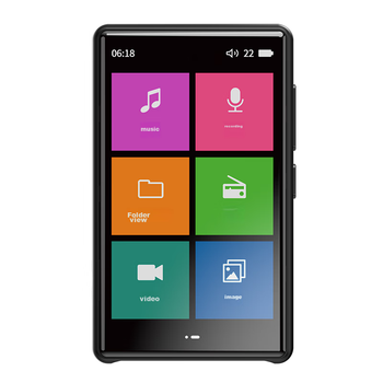 PHILIPS SA5116 Полноэкранный сенсорный 4-дюймовый MP3/MP4-плеер с поддержкой воспроизведения музыки без потерь, портативная англоязычная колонка для студентов, спортивный Bluetooth-плеер с внешним динамиком, 16 ГБ