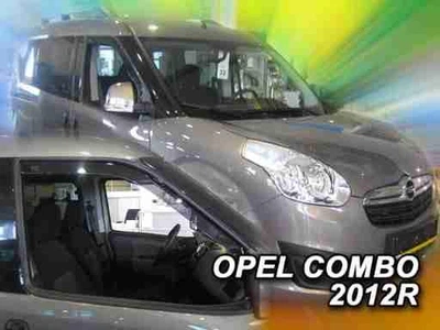 Дефлекторы окон ветровики Opel Combo 2D 12-18 вставные 2шт Heko Опель Комбо АМ00071881