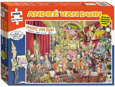 Puzzle Jumbo André van Duin 60 Years in the Business 1000 elementów 86032 (9789464860320)