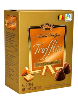 Шоколадні трюфелі Maitre Truffout Truffles Salted Caramel зі смаком соленої карамелі 200 г (58756)