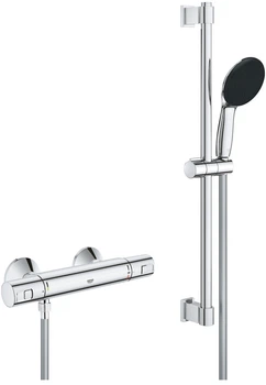 Bateria prysznicowa Grohe QuickFix Precision Start 34597001 z zestawem prysznicowym
